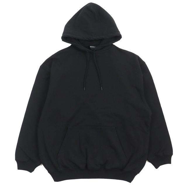 人気】BALENCIAGA バレンシアガ パーカー バックプリント ブラック