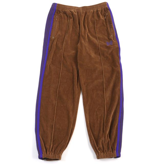 美品○Needles ニードルス KP433/KP435 ロゴエンブロイダリー ベロア