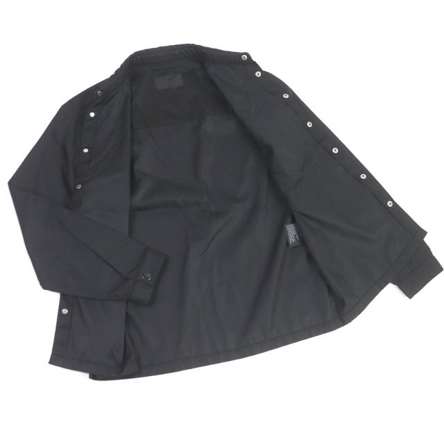 美品□PRADA プラダ 20SS SC520 Re-Nylon Shirt トライアングルロゴ コーチジャケット シャツジャケット ブルゾン ブラック S イタリア製 正規品 メンズ 美品□PRADA プラダ 20SS SC520 Re-Nylon Shirt トライアングルロゴ