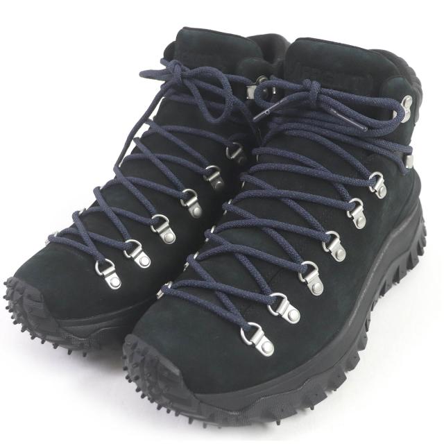 未使用品□モンクレール ジーニアス 7 ヒロシフジワラ フラグメント TRAILGRIP HIGH GTX スウェードレザー トレッキングブーツ　41