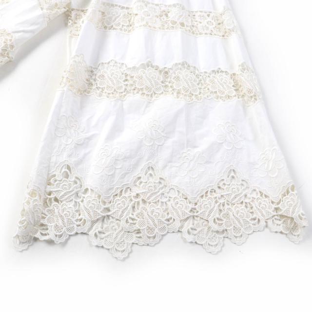 美品☆DOLCE&GABBANA ドルチェ＆ガッバーナ 黒タグ カットワークレース