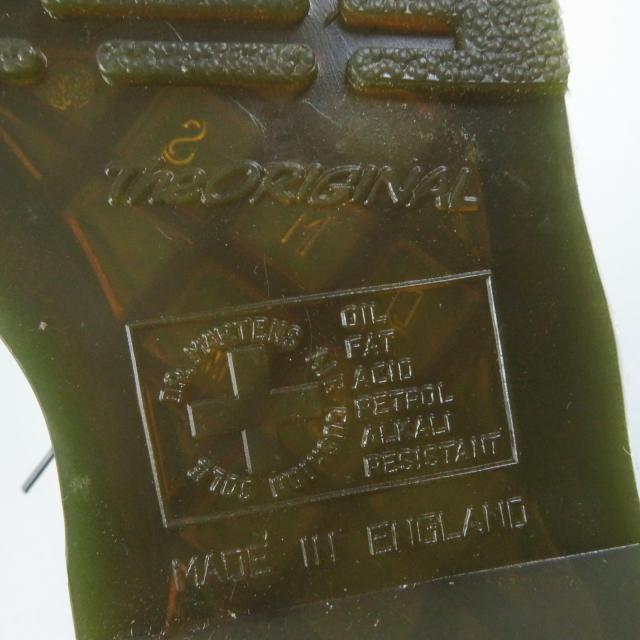 極美品◎Dr.Martens ドクターマーチン ×UNDERCOVER アンダーカバー THE 1460 REMASTERED 8 EYE BOOT コーデュロイ ショートブーツ 黒 4_7