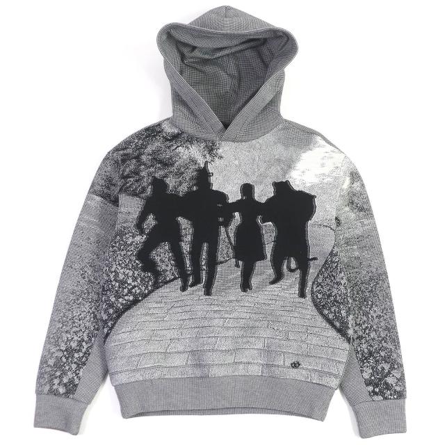 美品□LOUIS VUITTON ルイヴィトン HGY87W ヴァージルアブロー OZオズの魔法使い ブリックロード  ボンディングパーカー XXS 正規品