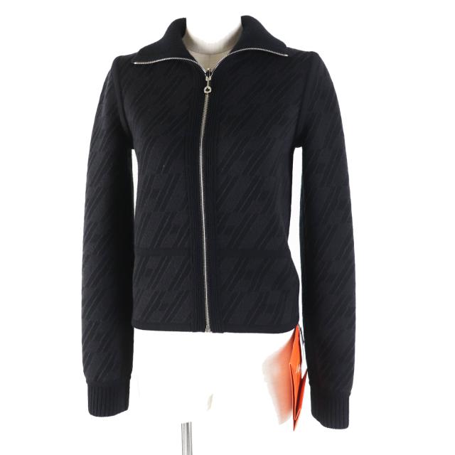 エルメス　リバーシブル　ニットジャケット エルメスリバーシブルニットジャケット