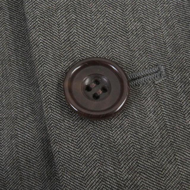 未使用品□Sartorio サルトリオ ウール100％ シングルスーツ ブレザー スラックス セットアップ ブラウン系 44 イタリア製 正規品 メンズ_6