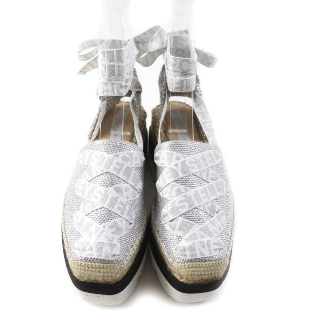 ⭐︎ステラマッカートニー⭐︎ ガイアサンダルエスパドリーユリボン厚底36