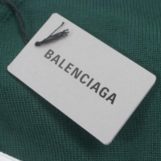 極美品▼BALENCIAGA バレンシアガ 22SS 682005 LIMITED EDITION 9/80 PARISロゴ刺繍 クルーネック ニット ウール100% セーター S 正規品_8