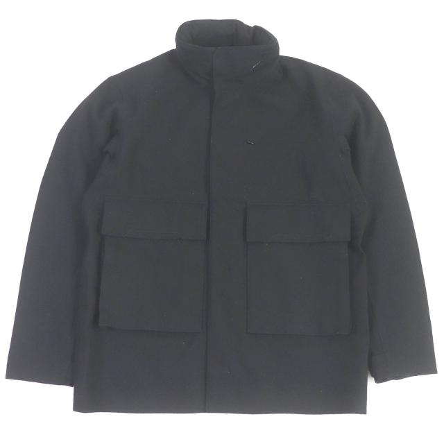未使用品□NANAMICA ナナミカ SUAF706 GORE-TEX フード入り スタンドカラー ブルゾン フィールドジャケット ブラック XS 正規品 メンズの通販は