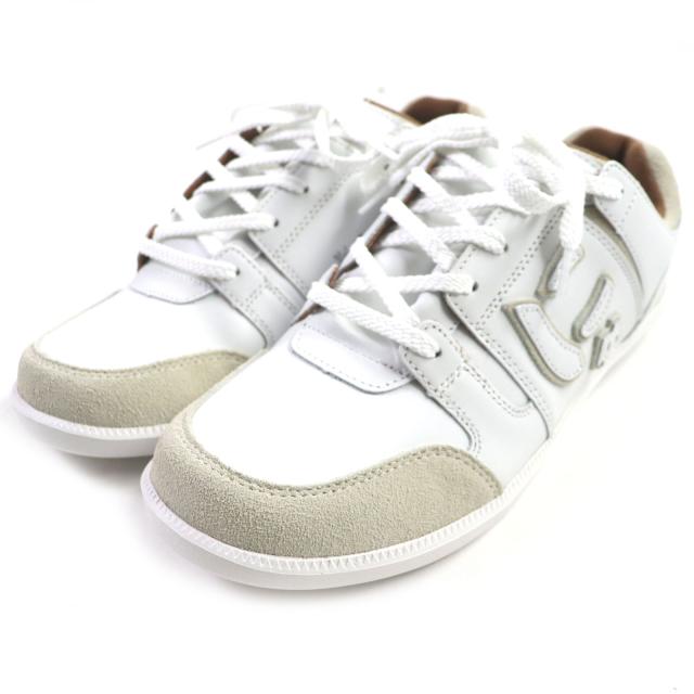 未使用品▼Sangacio サンガッチョ BRANDALISED ブランダライズド Banksy バンクシー にゅ〜ずCOM レザースニーカー 27 箱・袋付き メンズの通販は 14,454円