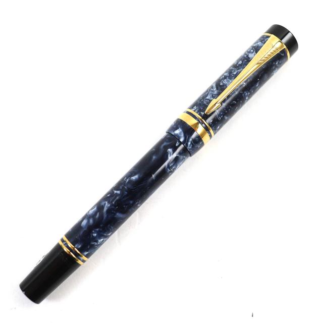 Parker Duofold 750 18Kインク付き万年筆 Parker Fountain Pen DUOFOLD 18K 750 Ink Vintage Retro | eBay