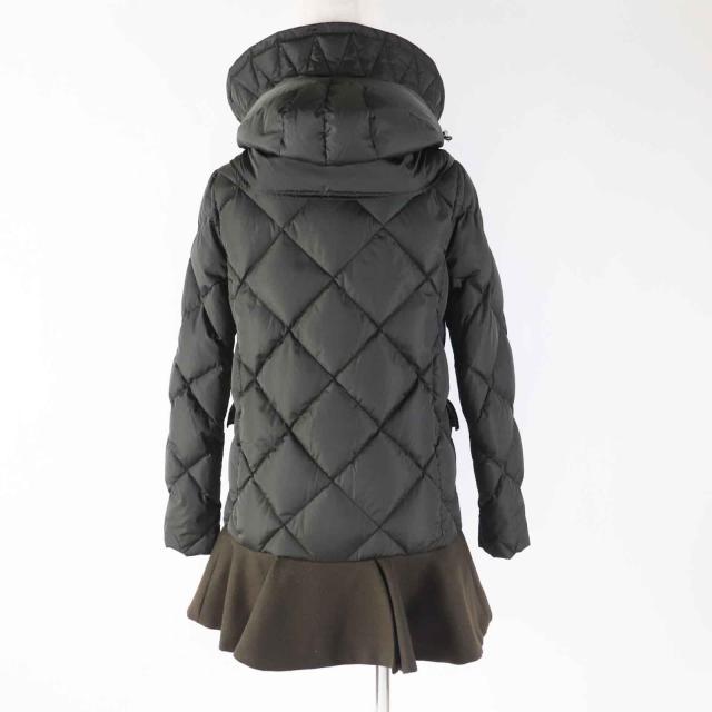 MONCLER 0 HANDEL フリルダウンジャケット ネイビー MONCLER 0 HANDEL フリルダウンジャケット ネイビー 美品☆MONCLER