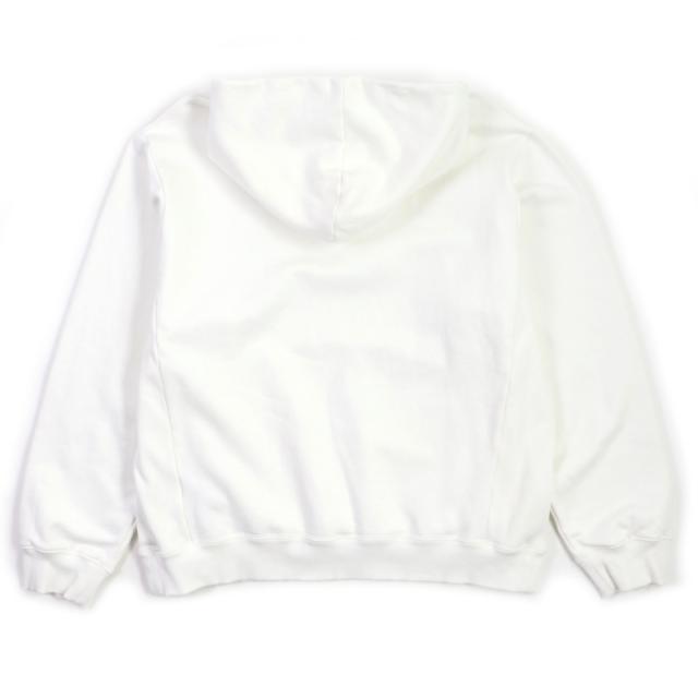 美品▼DIOR ディオール オム 24SS 413J646A0531 コットン マルチロゴ オーバーサイズ プルオーバー パーカー ホワイト X3L 正規品 メンズ_2