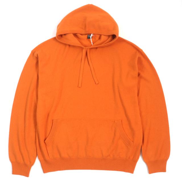 未使用品▼FEDELI フェデリ WINNER ML カシミヤ100% BERGAMOTTO BR別注 プルオーバー ニット パーカー M 正規品 メンズ 定価151800円の通販は