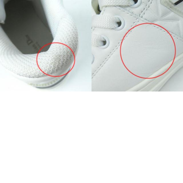 美品☆Christian Dior クリスチャンディオール ウォーキンディオール スターエンボス レザー ハイカットスニーカー 36.5 レディースの通販は