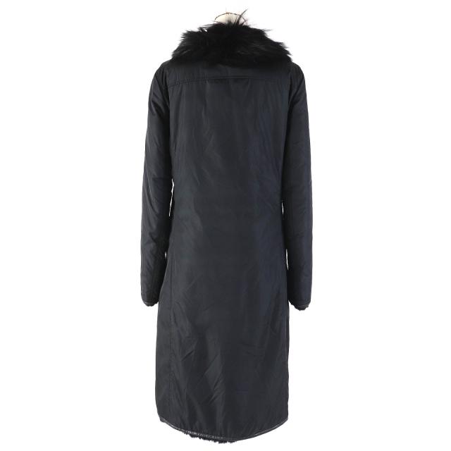 セオリー    theory  ラビットファーコート  サイズ2  ブラック セオリー ラビットファーコート ブラック♡ セオリー theory ラビット