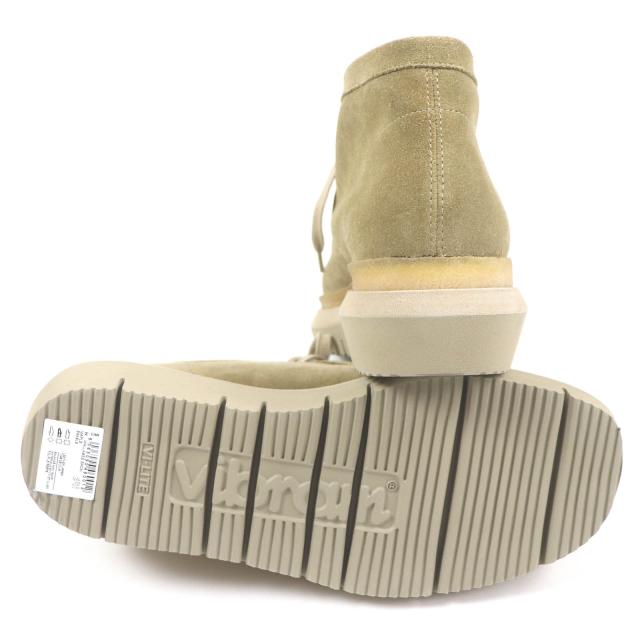 未使用品□sacai×Clarks サカイ×クラークス 23SS 23-03070M Hybrid Wallabee Boots スウェードレザー ワラビーブーツ ベージュ 6.5_4