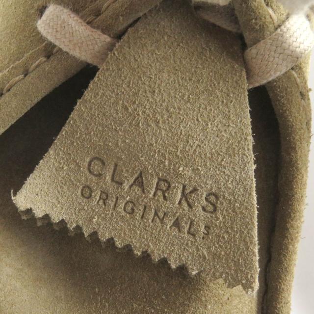 未使用品□sacai×Clarks サカイ×クラークス 23SS 23-03070M Hybrid Wallabee Boots スウェードレザー ワラビーブーツ ベージュ 6.5_8