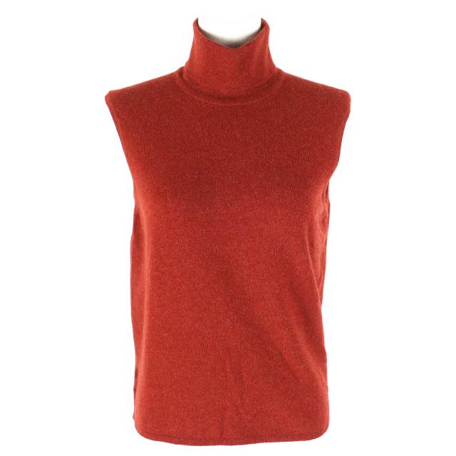 極美△HERMES エルメス カシミヤ100％ カデナジップ カーディガン