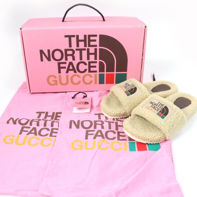✨美品✨GUCCI THE NORTH FACE コラボ ボアサンダル ベナッシ ✨美品✨GUCCI THE NORTH FACE コラボ ボアサンダル ベナッシ 楽天市場