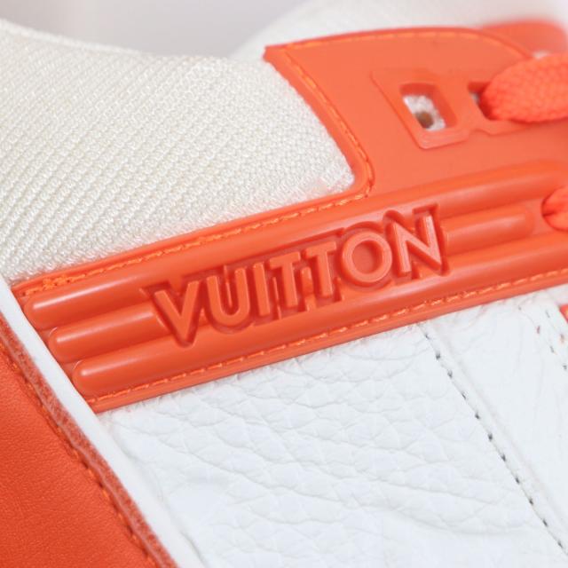 美品▽LOUIS VUITTON ルイヴィトン 2022年製 トレイナーライン LVロゴ