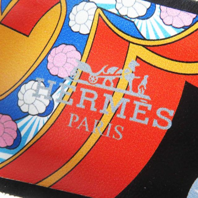 美品◎HERMES エルメス 2022年製 221013Z バックリボン ポインテッドトゥ ローヒール スウェードレザー パンプス ブラック 36 箱付 伊製_8