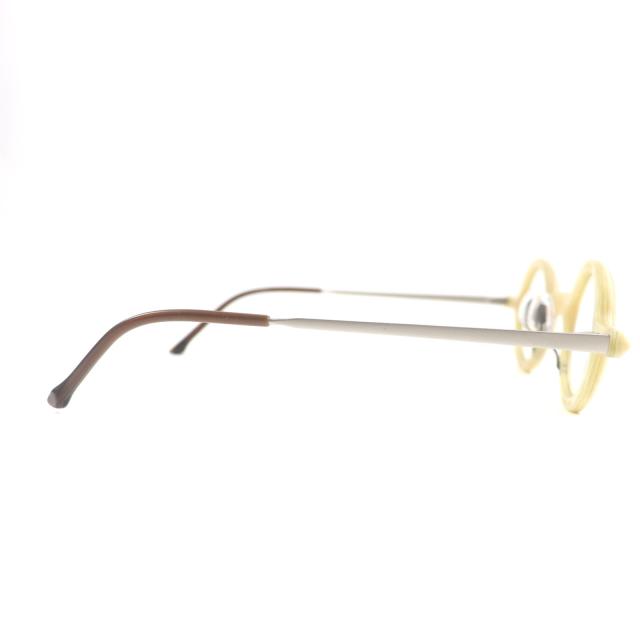 極美品▼RIGARDS リガーズ RG0094 バッファローホーン チタニウム ラウンドフレーム メガネ 眼鏡 35□32 143 度入り 箱・袋・ケース付き 極美品▽RIGARDS リガーズ RG0094 バッファローホーン チタニウム