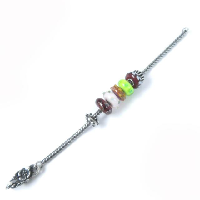 美品☆Trollbeads トロールビーズ クラスプ・ビーズチャーム7個セット 