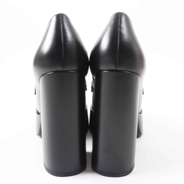 極美品◎VERSACE ヴェルサーチ メデューサ金具 チャンキーヒール