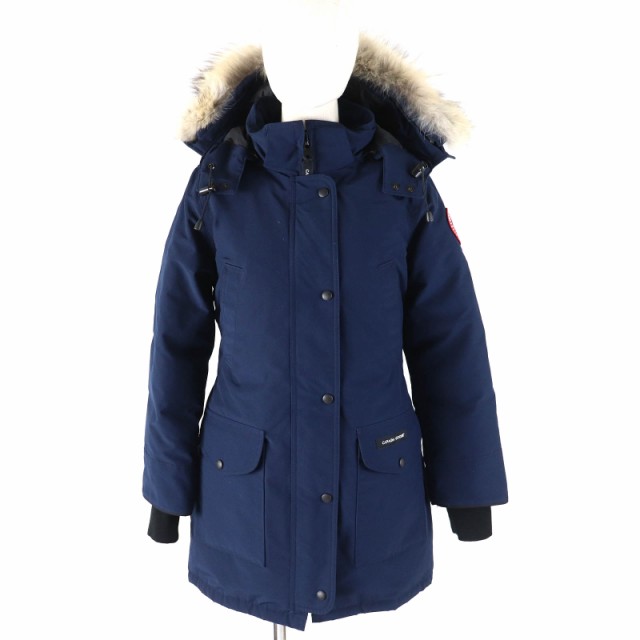 美品△CANADA GOOSE カナダグース 6660LA TRILLIUM PARKA トリリウムパーカー ファー・フード・ロゴワッペン ダウンコート S 国内正規品の通販は