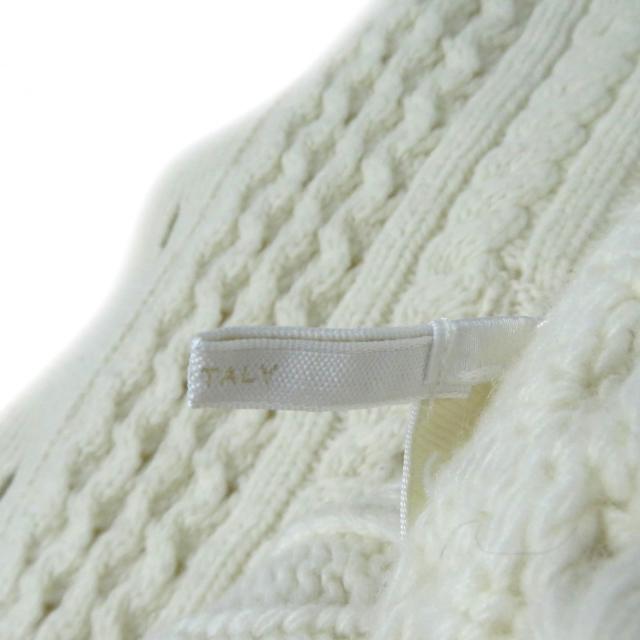 美品☆Chloe クロエ 21AW ウール カシミヤ混 ケーブルニット 長袖