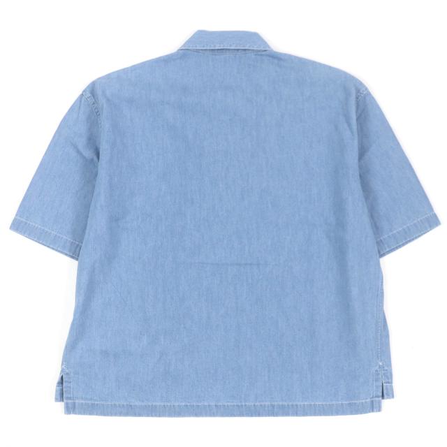 極美品□HERMES エルメス 23SS ハーフボタン パッチポケット