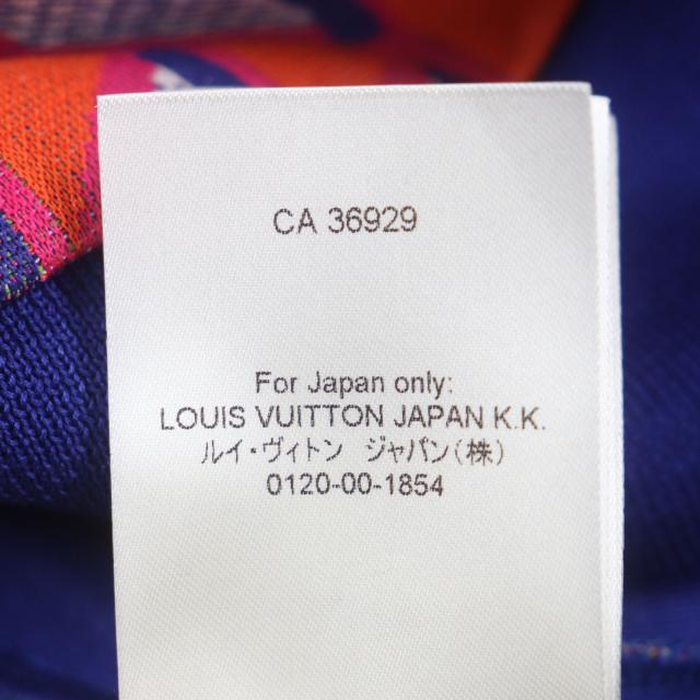 未使用品▼LOUIS VUITTON ルイヴィトン 22AW ダイヤモンドダミエ クルーネック スウェットシャツ ニット マルチ L 伊製 正規品 メンズ