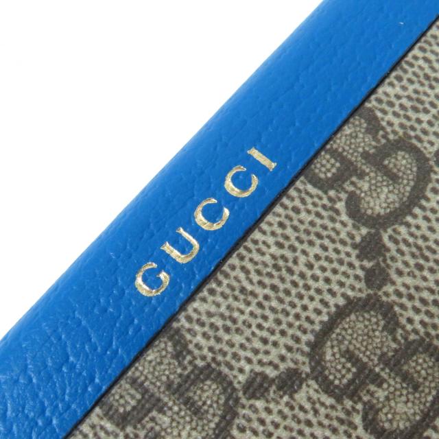 極美品△GUCCI×Disney グッチ×ディズニー GGスプリーム ドナルドダック ノート ペーパー ステーショナリー ベージュ ブルー 箱・保存袋付_8