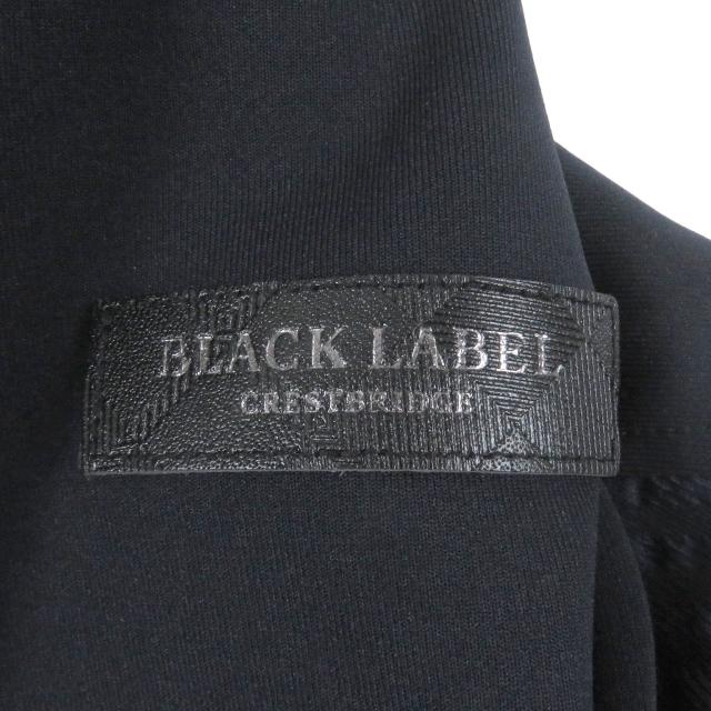極美品□BLACK LABELCRESTBRIDGE ブラックレーベル・クレストブリッジ 素材切替 サッカー地 チェック柄 ブルゾン ZIPパーカー M 正規品_5