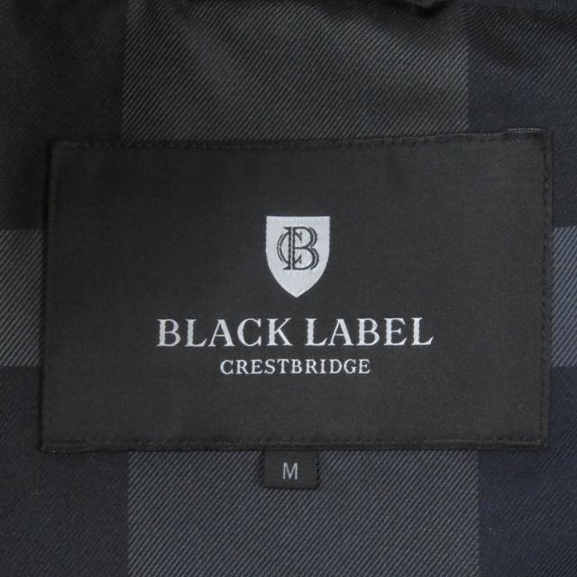極美品□BLACK LABELCRESTBRIDGE ブラックレーベル・クレストブリッジ 素材切替 サッカー地 チェック柄 ブルゾン ZIPパーカー M 正規品_6