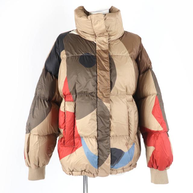 極美品☆MAX MARA WEEK END LINE  マックスマーラ ウィークエンドライン 23AW 23548610 ダウンジャケット ブラウン 42 正規品 レディース