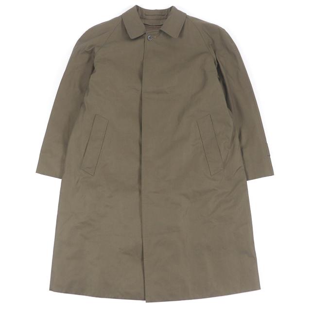 バーバリー ステンカラーコート カーキ 美品 ライナー ロング ノバチェック