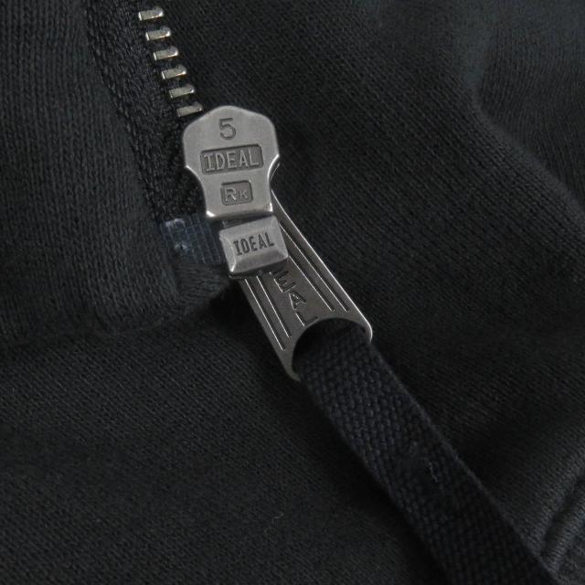 未使用品□Maison Margiela 10 24SS S50HG0045 コットン USED加工 オーバーサイズ パーカー ブラック M イタリア製 正規品_4