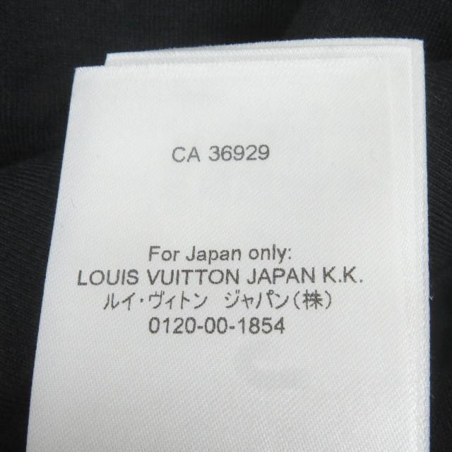 未使用品□LOUIS VUITTON ルイヴィトン 22SS LV 2054 テルモヒートリアクティブプリント 半袖Ｔシャツ ブラック S イタリア製 正規品