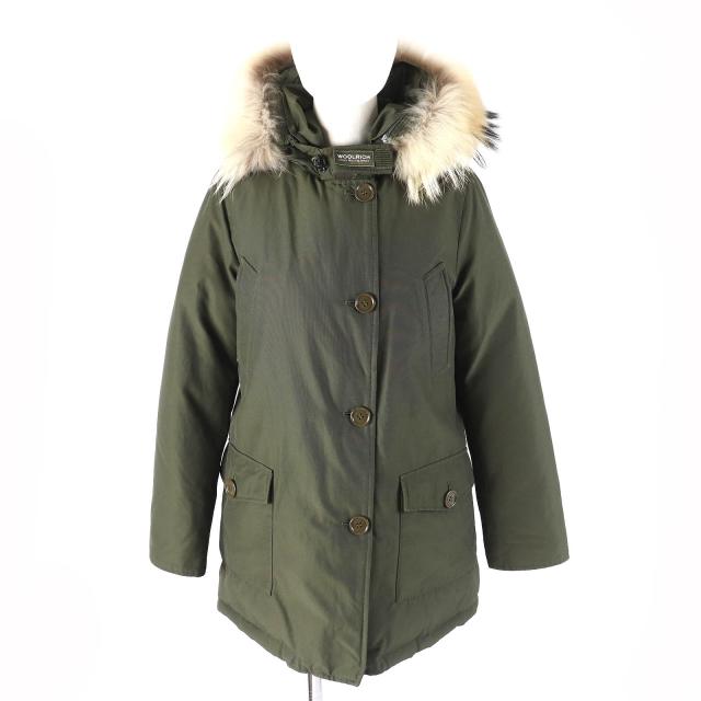 美品△WOOLRICH ウールリッチ WWCPS2479D WS ARCTIC PARKA DF アークティックパーカー ダウンジャケット XS 正規品 定価107800円