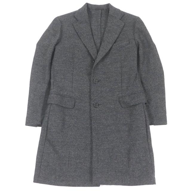 極美品□ERRICO FORMICOLA エリコフォルミコラ ウール100％ ツイード