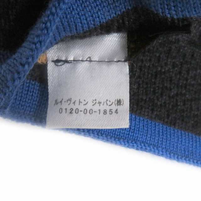 極美品□LOUIS VUITTON ルイヴィトン 2020年製 M76240 エシャルプ マイ モノグラム エクリプス マフラー ブラック イタリア製 正規品の通販は