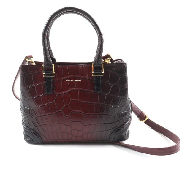 未使用　レザージュエルズ　クロコ型押　2wayバッグ 楽天市場】LEATHER JEWELS/レザージュエルズ クロコ型押し 2WAYトート