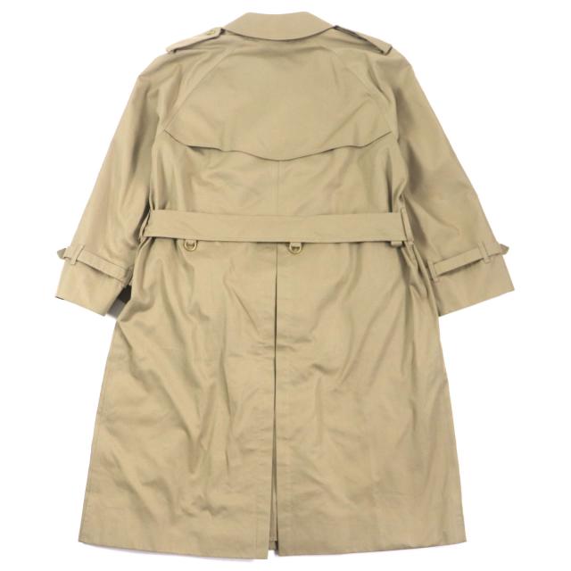 BURBERRYS ベージュ トレンチコート チェック裏地 Burberrys Burberry ベージュ トレンチコート チェック柄裏地 【公式通販】