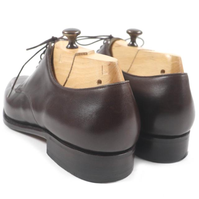 美品□Roberto Ugolini VASS ロベルトウゴリーニ ヴァーシュ レースアップ レザー ドレスシューズ ダークブラウン 41 ハンガリー製_4