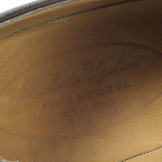 美品□Roberto Ugolini VASS ロベルトウゴリーニ ヴァーシュ レースアップ レザー ドレスシューズ ダークブラウン 41 ハンガリー製_6
