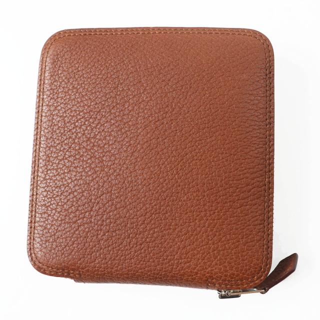 極美品◎HERMES エルメス シルキーポップ シルバー金具 ブッフルスキッパー シルク エコバッグ ブラウン オレンジ 箱・保存袋付き 仏製 エコバッグ
