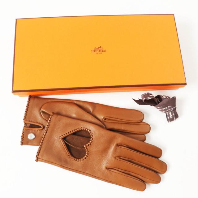 極美品◎HERMES エルメス クルードセル ラムレザー シルバー金具 現行  