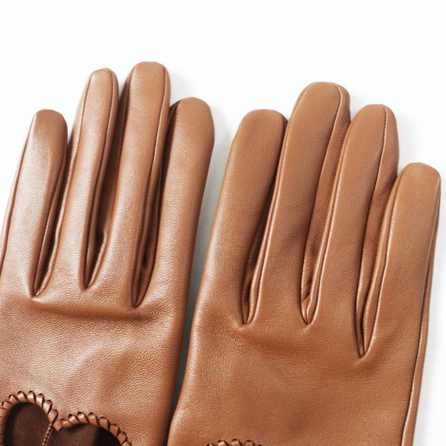 未使用品☆HERMES エルメス クルードセル レザーグローブ 手袋