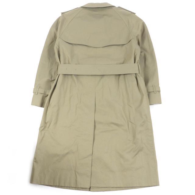 美品□Burberrys バーバリー ヴィンテージ 裏ノバチェック柄 スプリングコート トレンチコート 玉虫色 WR075-902-75/90-165 メンズ